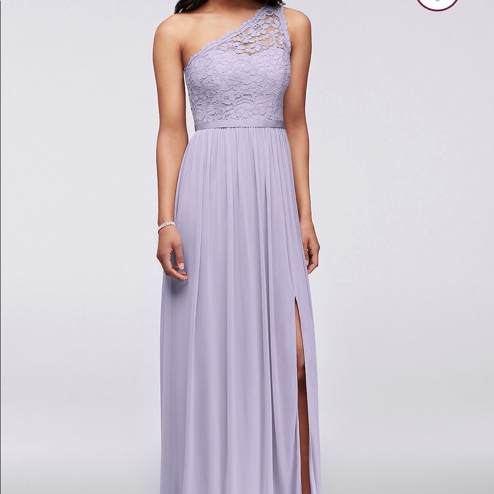 Lace One Shoulder Dress